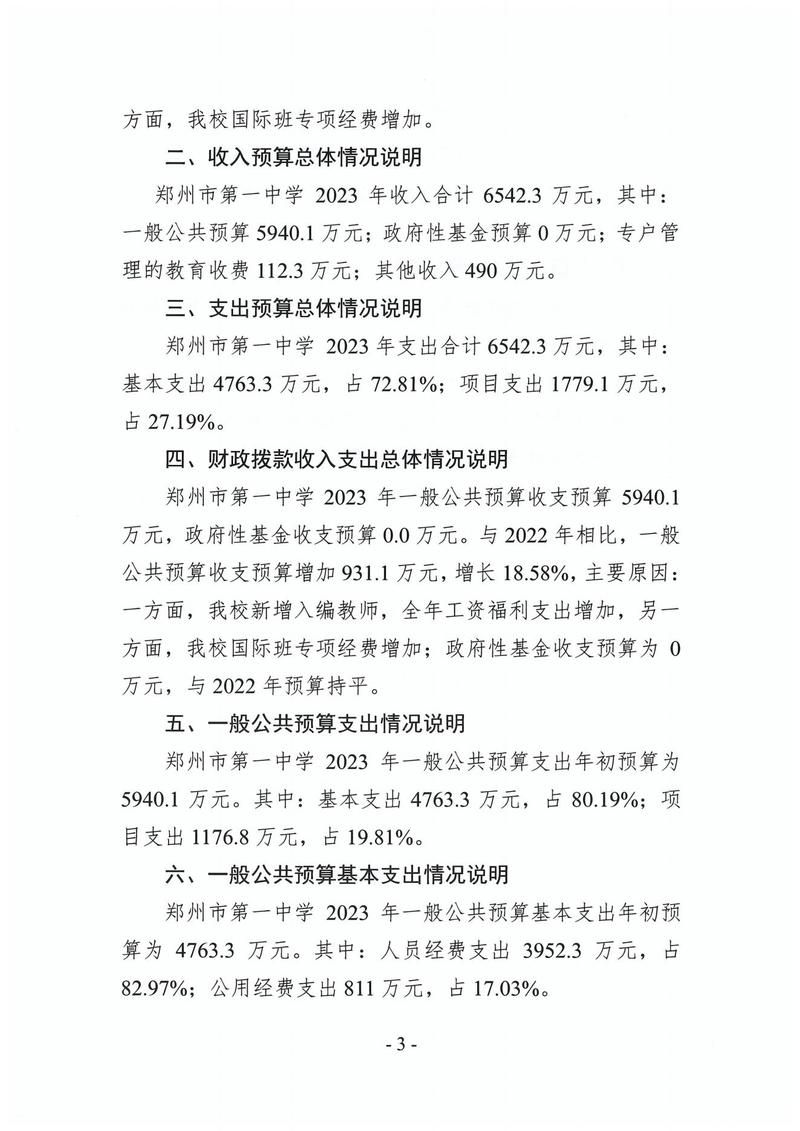 2023年郑州市第一中学预算公开(2)_02